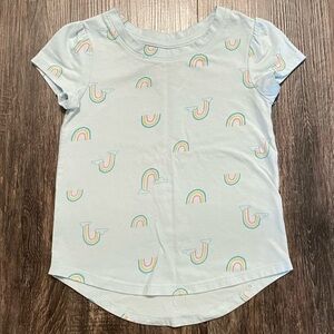 Cat & Jack Rainbow Tee 4T